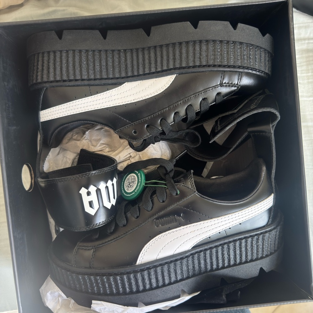 Puma x Rihanna Fenty Ankle Strap Platform Sneakers Women 8.5